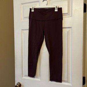 2 for $10 90 Degrees by Reflex Mauve Cropped Leggings— size L